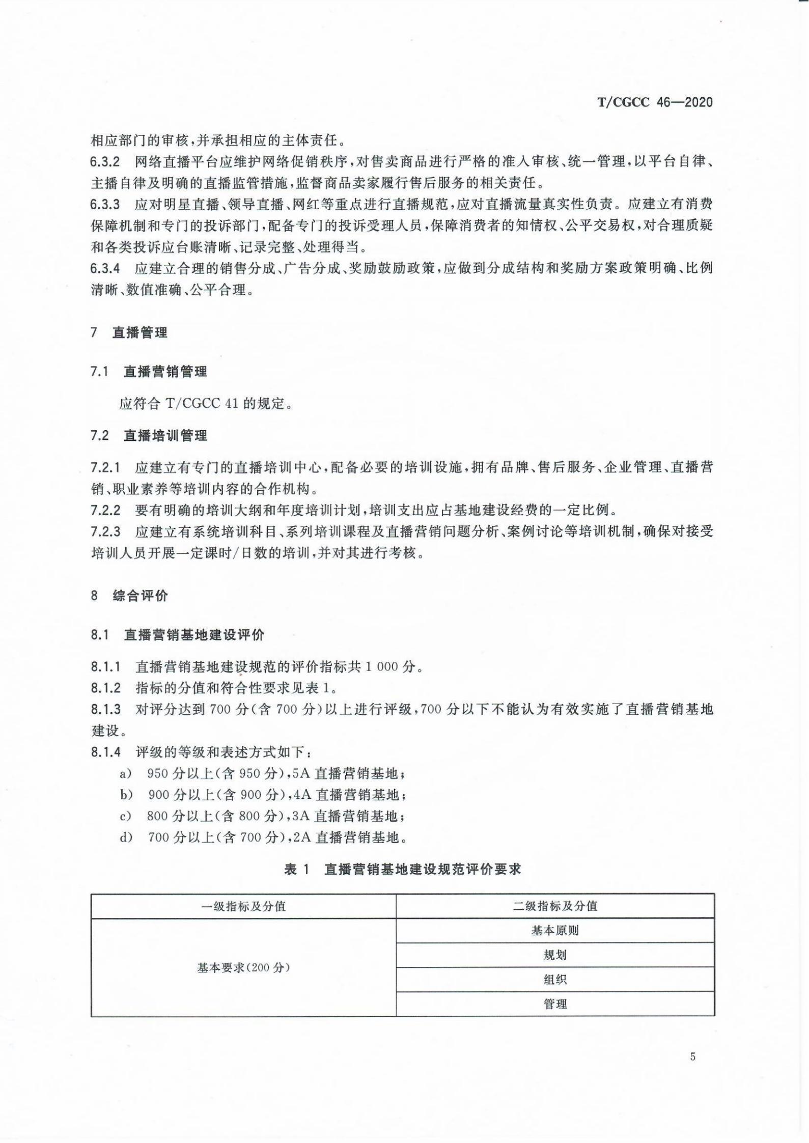 直播营销基地建设与管理规范(图7)